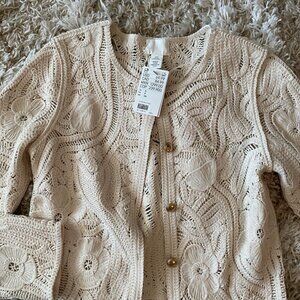 H&M - Crochet Lace Cardigan
